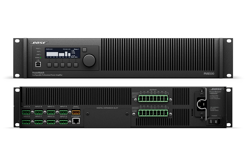 Bose PowerMatch PM8500N Amplifier - Side View